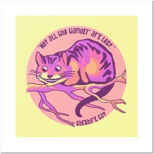 Cheshire Cat Quote Posters and Art